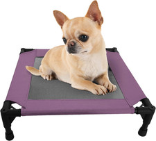Pozico Elevated Pet Bed with Breathable Mesh for Small Cat and Dog, Raised