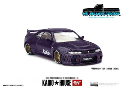 Mini GT x Kaido House Collab Factory Nissan Skyline GT-R (R33
