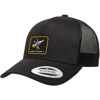 Loose Riders Trucker Cap Yupoong Classic Rip It - Schwarz