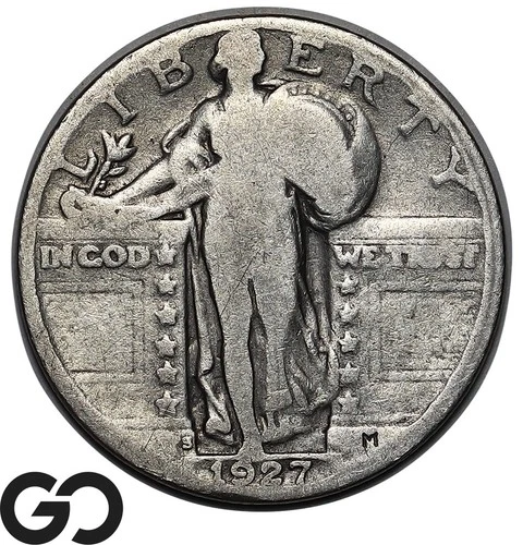 1927-S Standing Liberty Quarter