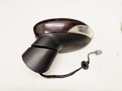 Ford Fiesta Mk7 2009-12 Wing Mirror Passenger Near Morello Red Purple FOLDING
