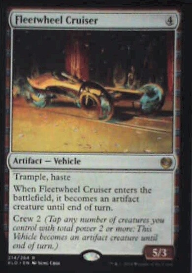 Fleetwheel Cruiser - Kaladesh: #214, Magic: The Gathering Nm R151