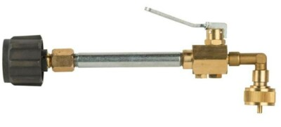 #ad #ad 1 Lb Refillable Propane Camping Cylinder EZ Refill Adapter $36.95