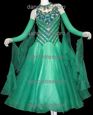  2790 Ready-made Ballroom Modern Waltz Tango Dance Dress
