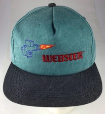 WEBSTER SnapBack Trucker Hat Cap K Products USA Vintage