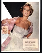 1951 MAX FACTOR  PAN-CAKE LIP STICK MONA FREEMAN SUN TAN &  VTG MAG PRINT AD