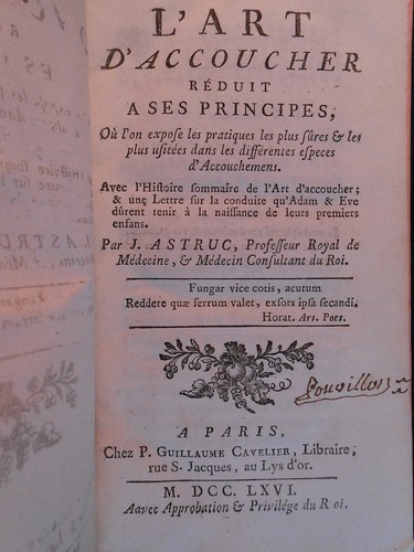OBSTÉTRIQUE : JEAN ASTRUC, L'ART D'ACCOUCHER - 1766 - ÉDITION ORIGINALE !!! - Picture 2 of 2