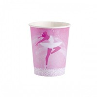 Pappbecher Ballerina, 266 Ml, 8 StüCk