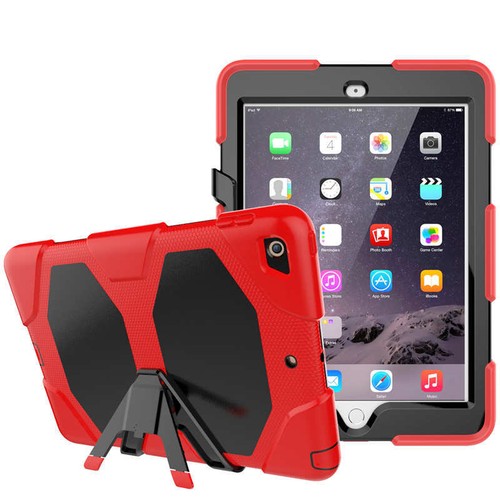 For iPad 10/9/8/7/6/5th Gen 4 3 Gen Air Pro 11 12.9 Mini Rugged Stand Case Cover - Picture 16 of 64
