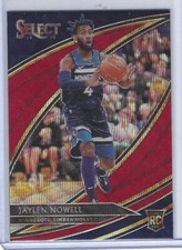JAYLEN NOWELL 2019-20 PANINI SELECT COURTSIDE LEVEL RED WAVE PRIZM SSP RC #268