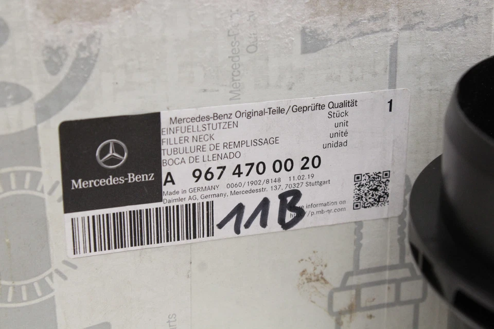 EINFÜLLSTUTZEN + MERCEDES Axor Atego + Kraftstofftank Tank Stutzen + A9674700020 - Bild 3 von 3