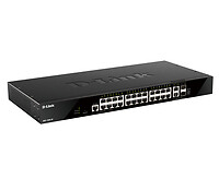 D-Link DGS-1520-28/E Managed L3 10G Ethernet (100/1000/10000) Rack-Einbau 1U ~D~