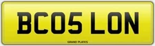 LONDON LONDONER LONNIE LONNY REGISTRATION BC05 LON NUMBER PLATE FREE ASSIGNMENT