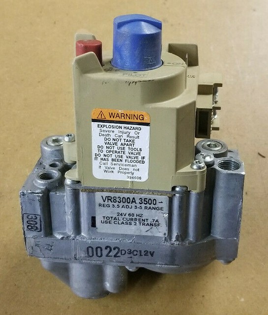 Honeywell VR8300A3500 Dual Standing Pilot Furnace Gas Valve eBay