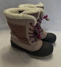 All In Motion Kid Girl's Skylar Winter Boots Pink Blush Size 3
