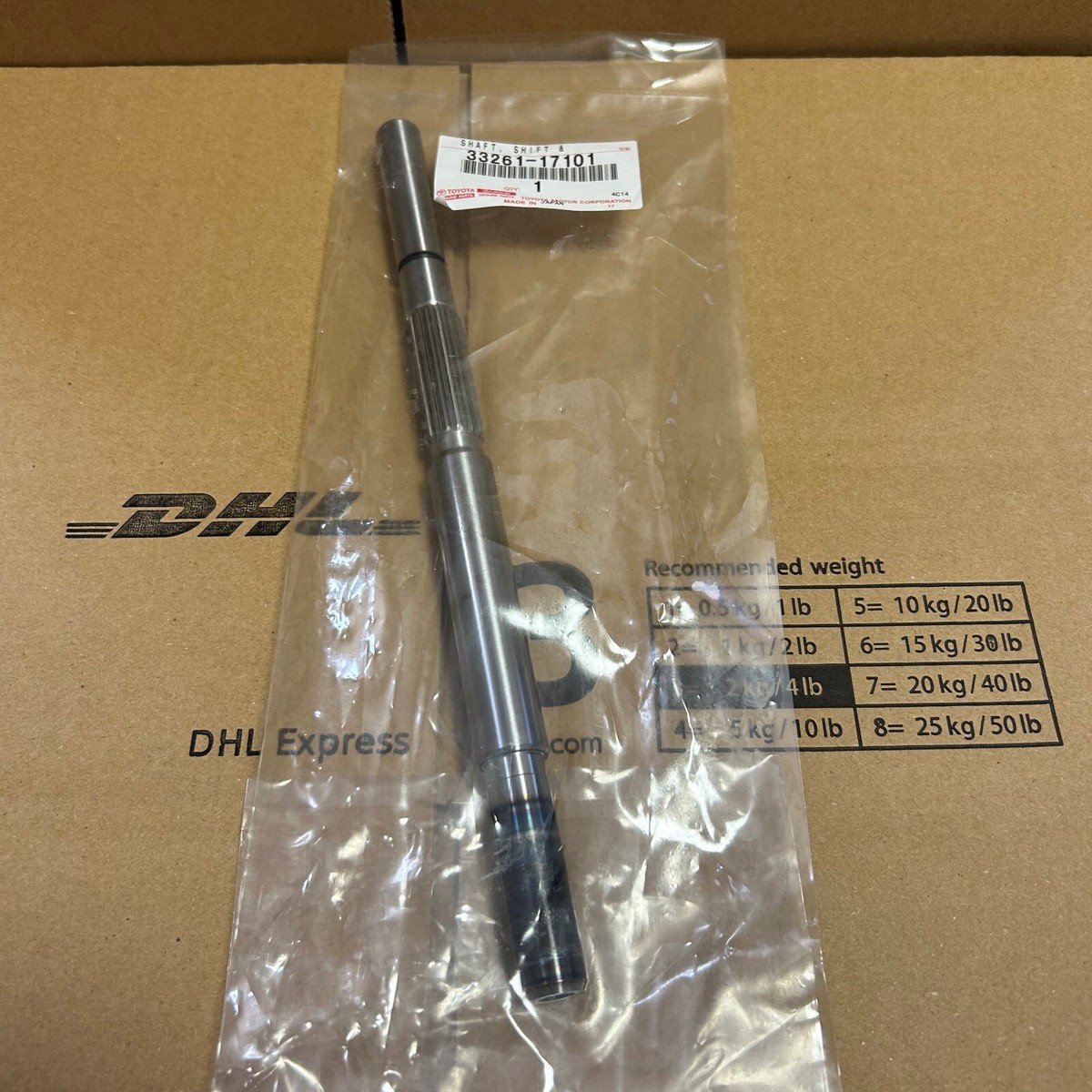NEW】Toyota Genuine MR 2 MR-S SHAFT SHIFT&SELECT LEVER 33261-17101