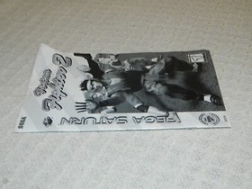 Sega Saturn Virtua Fighter 2 Instruction Manual ONLY