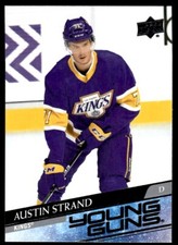 2020-21 Upper Deck Young Guns Austin Strand Rookie Los Angeles Kings #722 R81