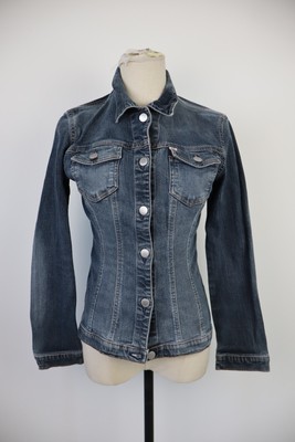 MISS SIXY DAMEN JEANSJACKE GR S STREETWEAR DENIM GRUNGE VINTAGE Y2K 2000'S