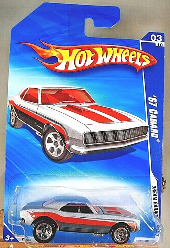 2009 Hot Wheels Kmart Exclusive #149 Dream Garage 3/10 '67 CAMARO Gray w/5 Spoke - 第 1/5 張圖片