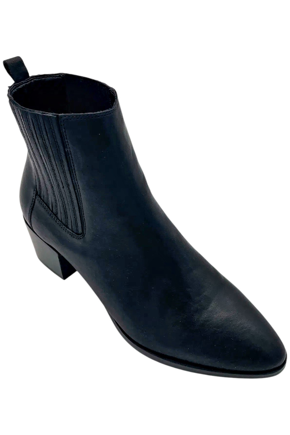 Женские ботильоны Nine West Appez из черной кожи 10890₽