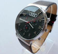 Audi Motorsport Racing Sport S Line Sport Car Accessory Swiss Chronograph Watch