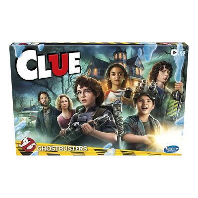 Clue: Ghostbusters Edition Game, Cooperative Board Game for Kids Ages 8 and Up; 