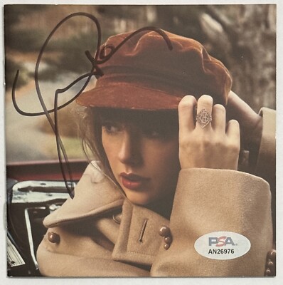 FRAMED Autographed Taylor Swift RED TV CD SIGNED LONG FULL