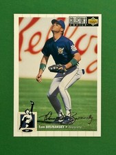 1994 Upper Deck Collector's Choice #603 Tom Brunansky Silver Signature Parallel