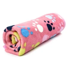 Super Soft Fluffy Premium Fleece Pet Blanket Flannel Throw for Dog Puppy Cat