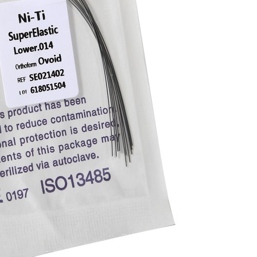 Dental Ortho Supper Elastic Niti Round Arch Wire 012/0.14/0.16/ 0.18/0.20 po - Afbeelding 33 van 82