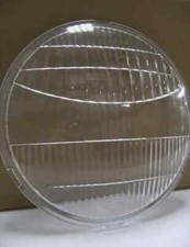 1933 1934 Ford Car Pickup Truck Glass Fluted Headlight Lens 9 Diameter W Logo
