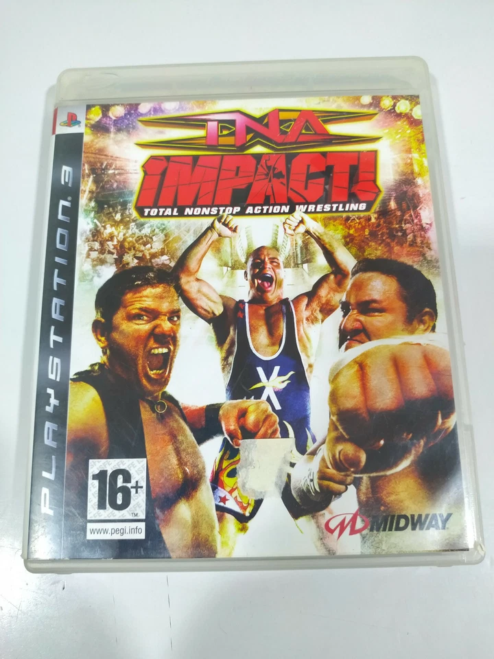 TNA Impact Nonstop Action Wrestling Midway - Juego PlayStation 3 PS3 Sony - 3T, foto 1 de 5