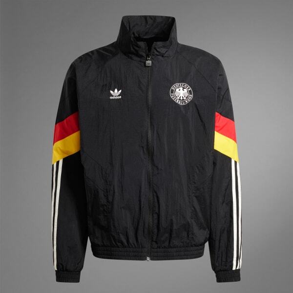 adidas Germany 1996 Woven Track Top Mens Soccer Jacket Asia-Fit