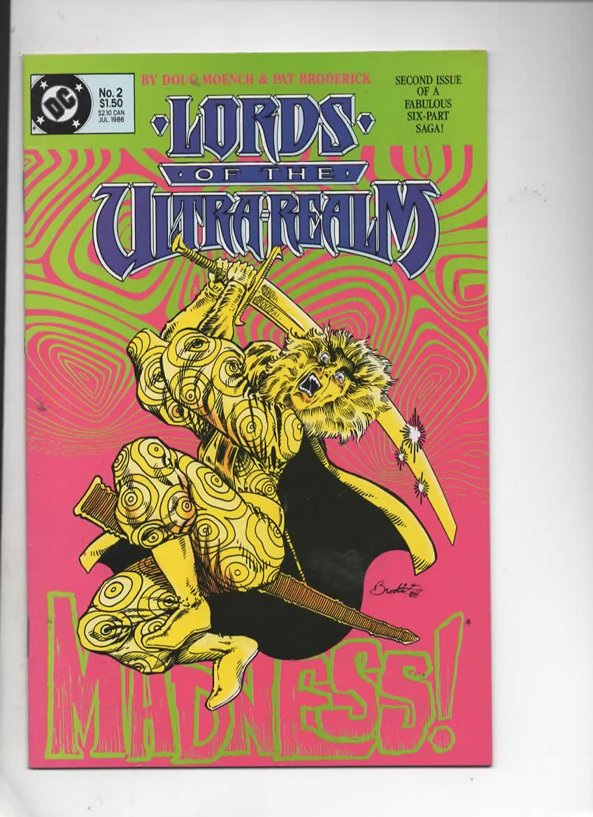 Lords of the Ultra-Ream  #2 Dc 1986  Vg/Fine to Fine "