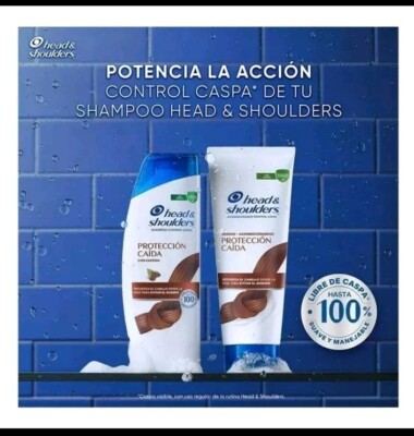 HEAD & SHOULDERS PROTECCION CAIDA CAFEINA/ANTI HAIR FALL/CAFFEINE/SHAMPOO & COND