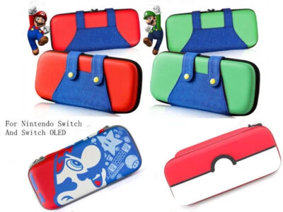 For Nintendo Switch + OLED Case Hard Cover Protective Carry Console Bag EVA Game