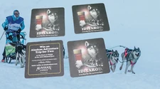 Iditarod 2006 s Sled Dog The Last Great Race and beer coaster set of 4