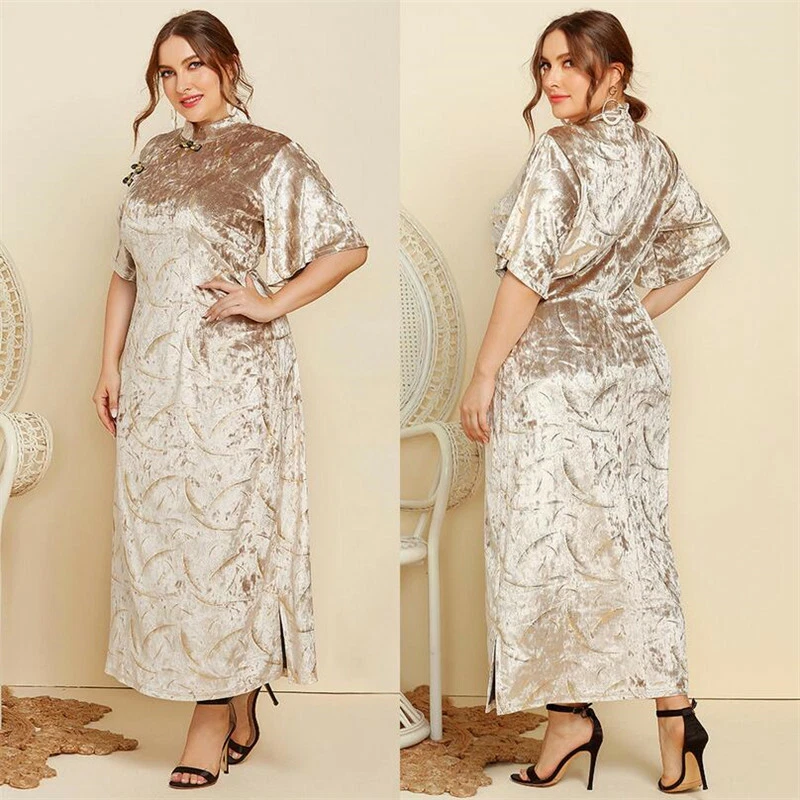 Plus size vintage maxi dresses 2025