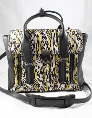New Women Philip Lim 3.1 Purse Bag Handbag Satchel Pashi Leather Crossbody Blk