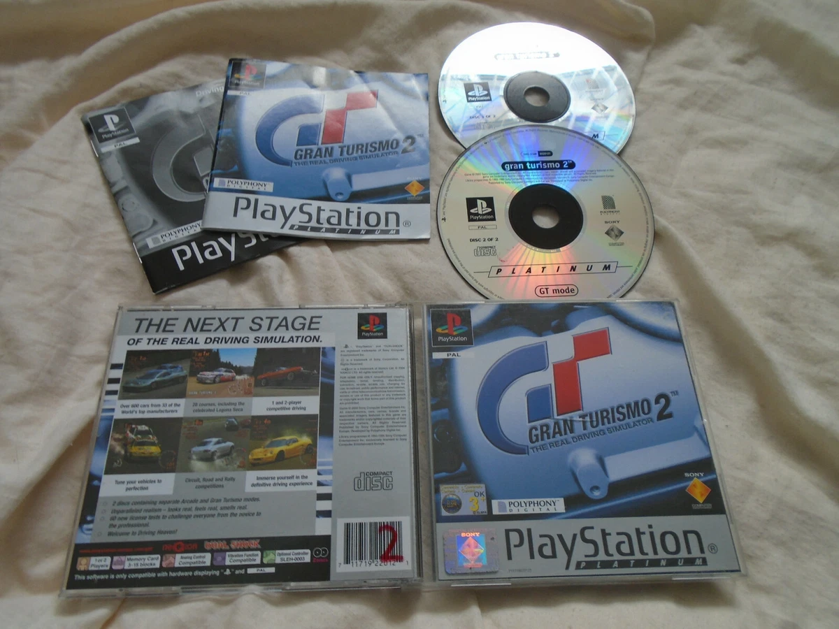 Gran turismo 2 ps1 big box pal fr - Jeux vidéo