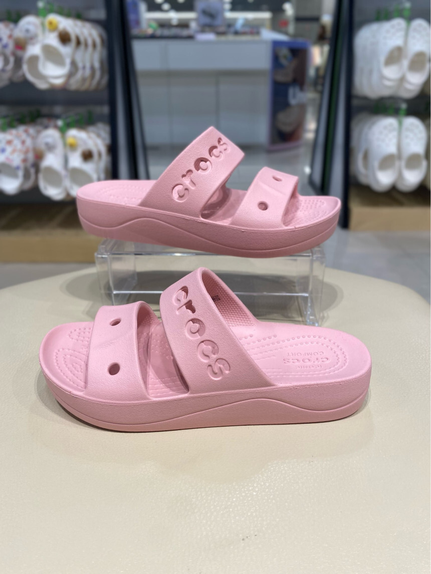 CROCS Baya Platform Slide Womens Sandals Pink ✅Multiple Sizes ✅Expedited