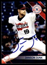 2024 Choice Baseball Card Janson Junk Nashville Sounds #12 Signed
