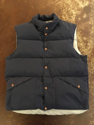 Penfield Vintage Down Puffer Vest Snap 