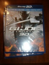 G.I. JOE: RETALIATION- BLU-RAY 3D  BLU-RAY  DVD  DIGITAL COPY - NEW  SEALED 