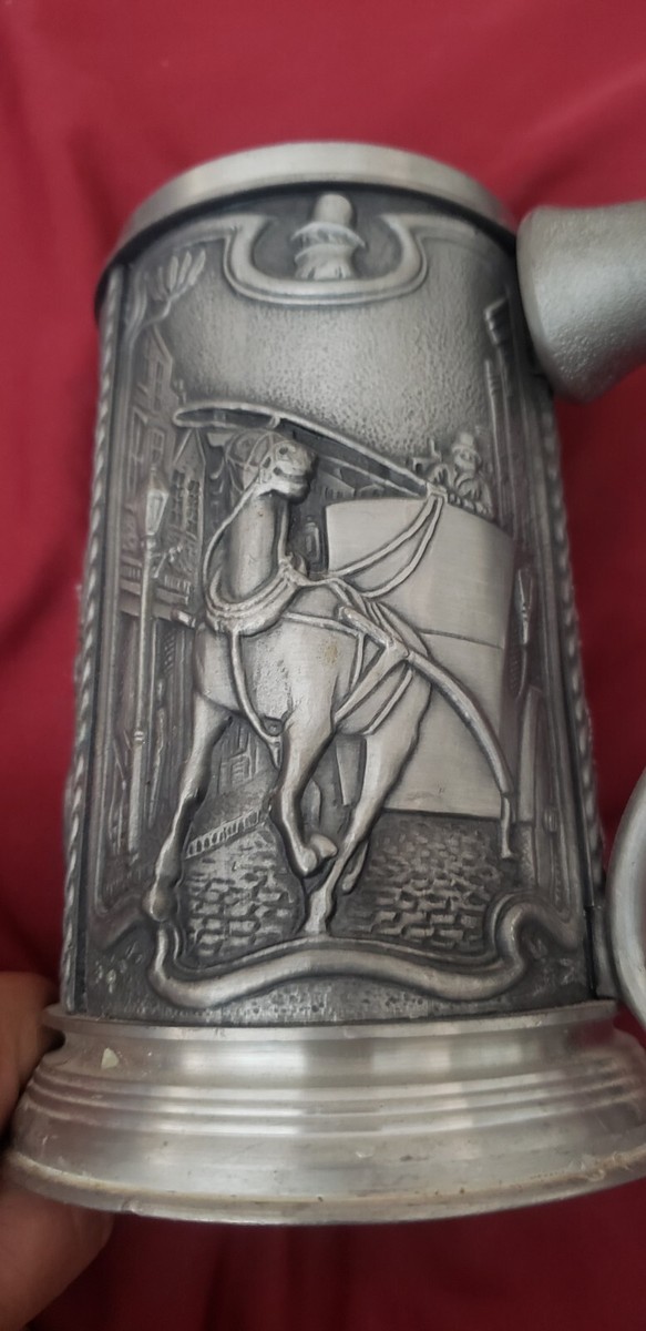 Sherlock Holmes 100 Yr.Franklin Mint Pewter Centary Tankard. Very