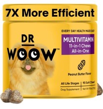 Dr Woow Dog Multivitamin Gut Immune Health Joint Heart Eye Supplement SHIPS FAST