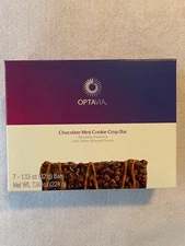 Optavia Chocolate Mint Cookie Crisp Bar - 7 Bars - New - Exp 1/17/26
