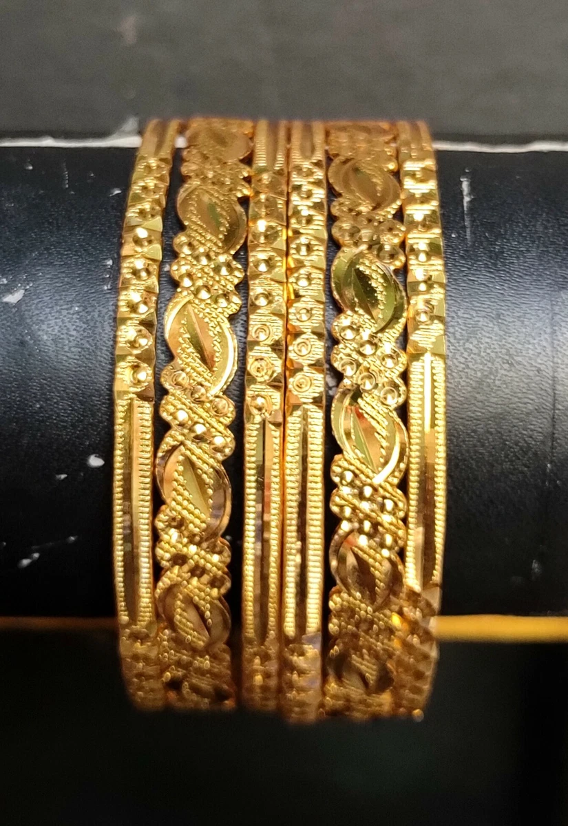 22K Gold Plated 6 Pcs 2.4