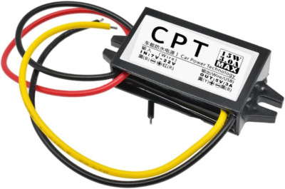 12V auf USB,12V auf 5V USB-Adapter,DC Buck-Konverter-Modul 3A 15W DC auf DC Auto
